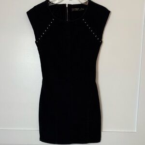 TRF Elegant Black Mini Dress size small